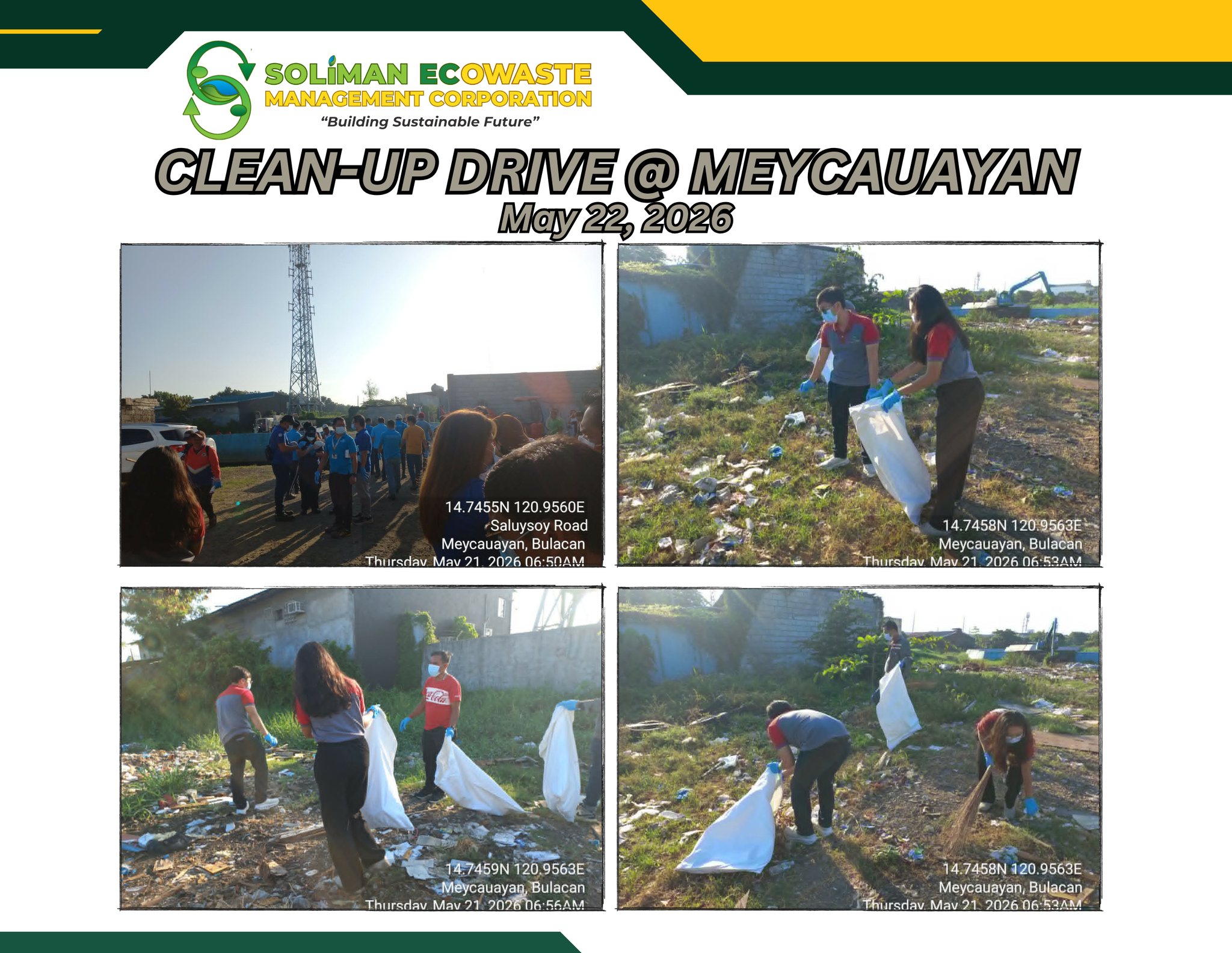 Community Clean-Up Drive Meycauayan Bulacan